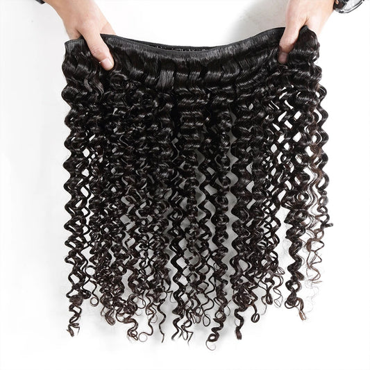 Brazilian Deep Wave Hair 4 Bundles High Quality 10A Human Hair Weave