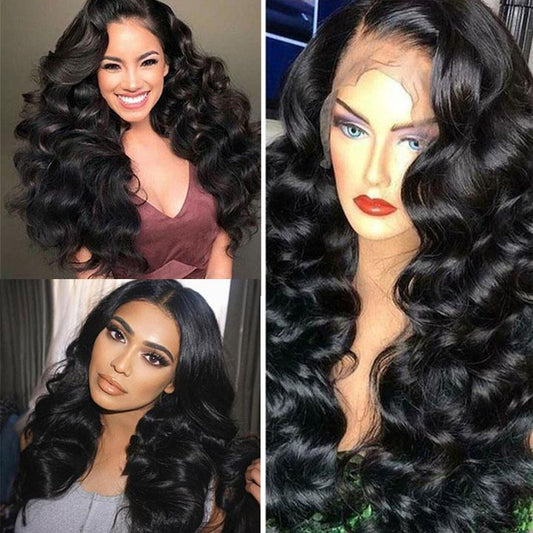 Brazilian Human Hair 13x4 Lace Front Wigs 180% Density lace front wigs