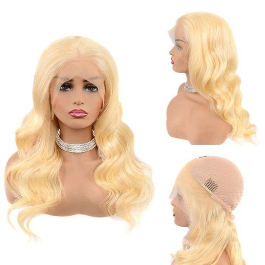 Abbily 10A Grade 13x6/13x4 Blonde Body Wave Lace Front Human Hair Wig - Abbily Hair