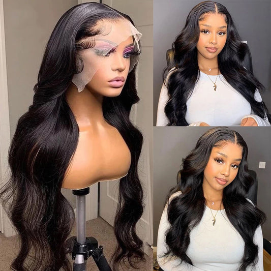 Pre Bleached Knots Full Lace Wig Body Wave Abbily Full Lace Wig Human Hair 