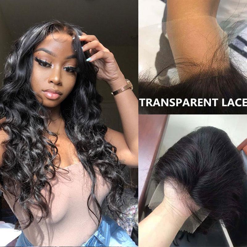 Undetectable Transparent Lace Wig Front Body Wave Lace Wig