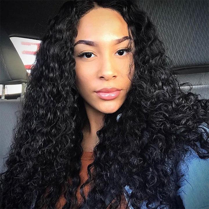 Transparent Deep Wave Lace Front Wig Undetectable HD Swiss Lace Wig